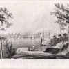 Art Print : 1778, New York from Brooklyn Heights - Vintage Wall Art